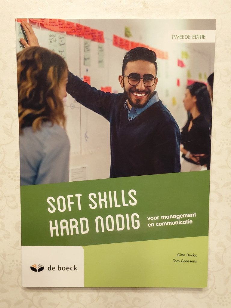 Soft skills hard nodig voor management en communicatie, Boeken, Ophalen of Verzenden, Zo goed als nieuw, Hogeschool, De Boeck