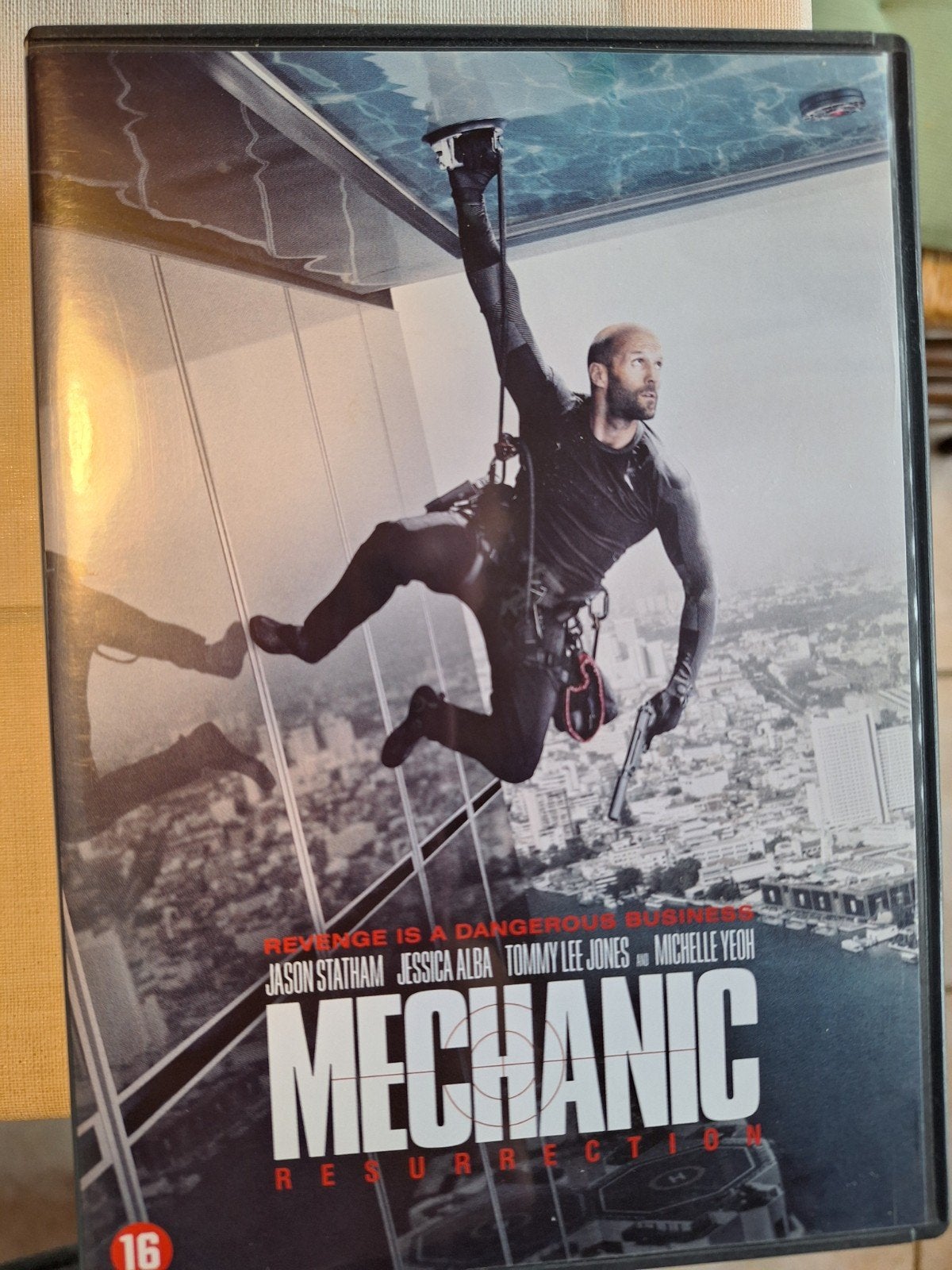 Mechanic Resurrection dvd, Ophalen