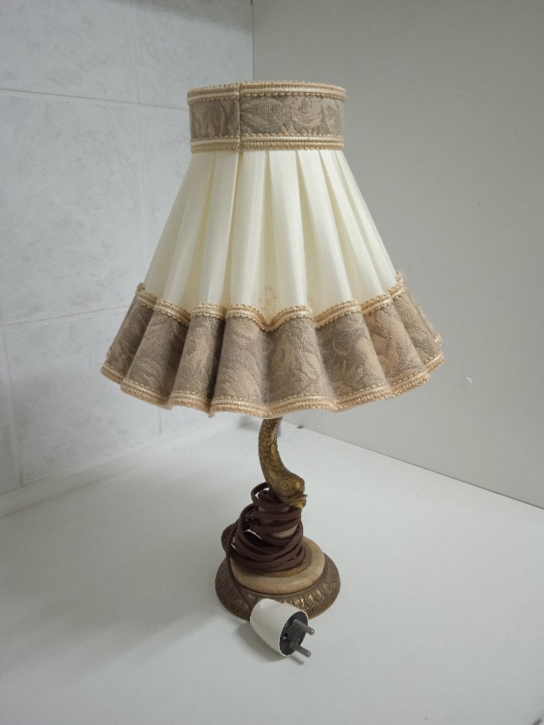 Antieke schemerlamp, Ophalen