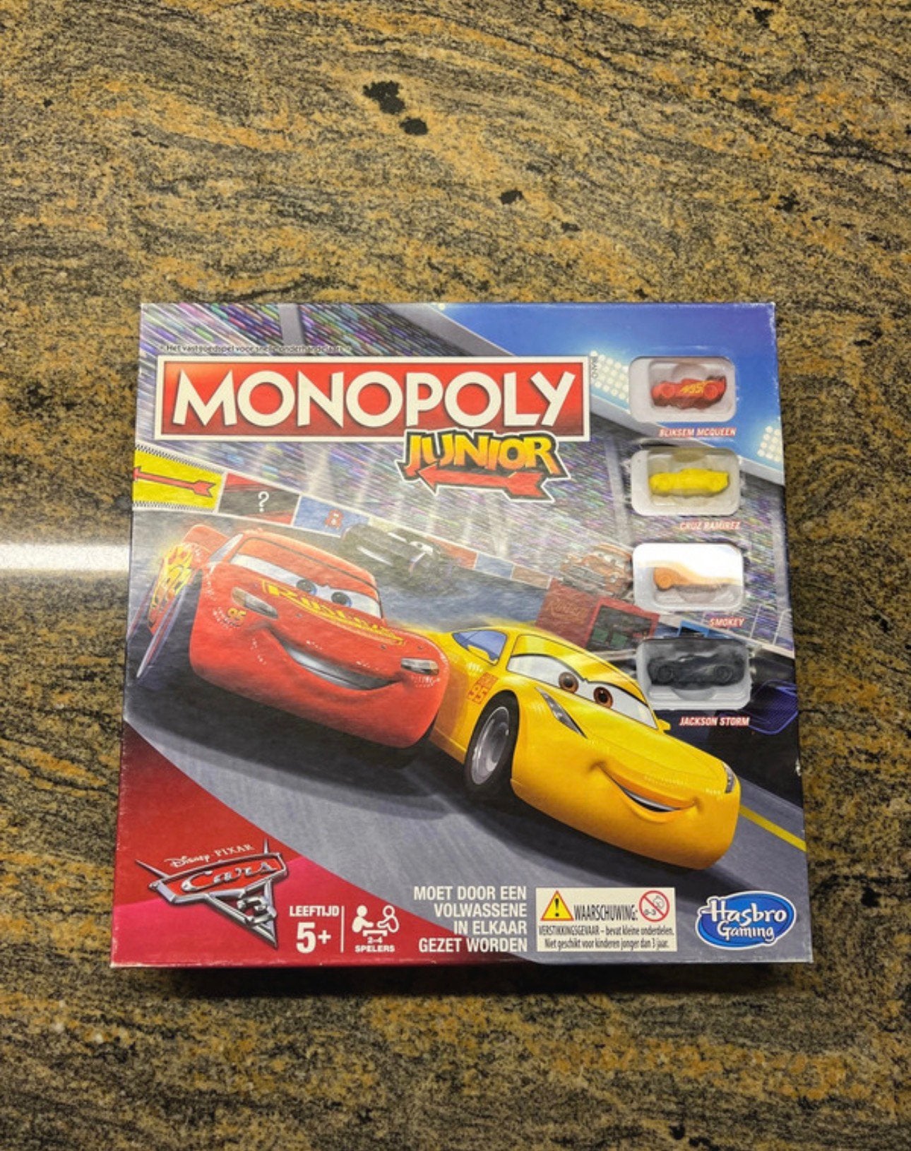 Monopoly junior cars, Drie of vier spelers, Ophalen of Verzenden, Gebruikt