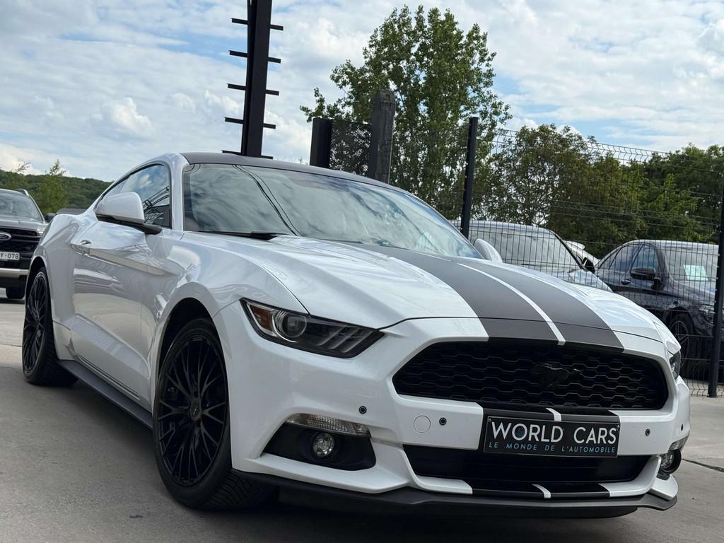 Ford Mustang 2.3 EcoBoost DRIVE SELECT - NAVIGATION - CAMERA, Cuir, Achat, Euro 6, Entreprise