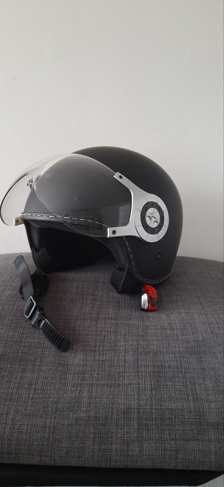 scooter helm, Fietsen en Brommers, Brommerhelmen, Ophalen