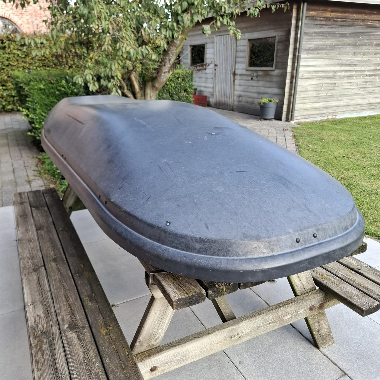 Dakkoffer Thule, Auto diversen, Ophalen, Gebruikt