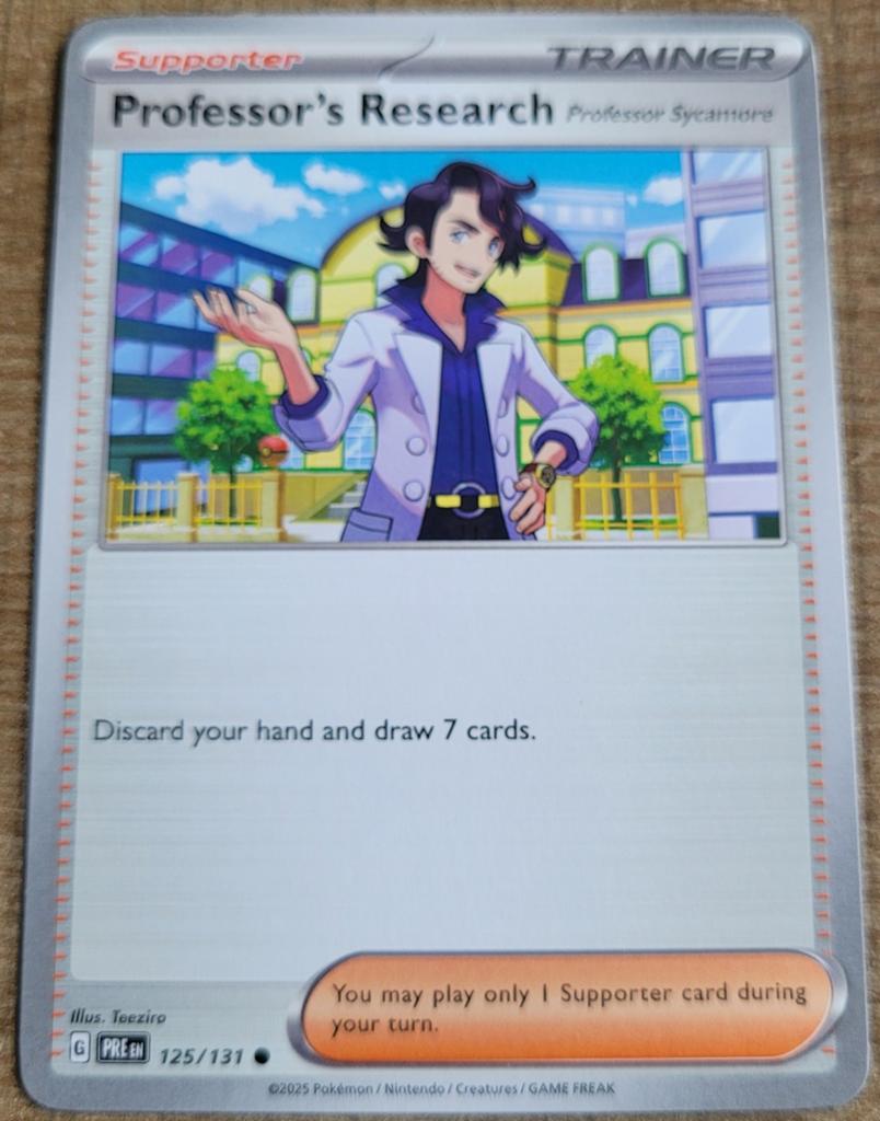 Professor's Research - Professor Sycamore (125/131), Ophalen of Verzenden, Zo goed als nieuw, Losse kaart