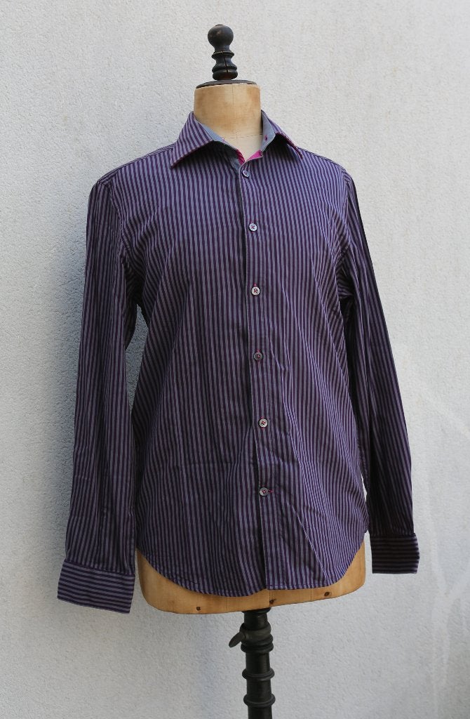 M Celio herenshirt, Kleding | Heren, Celio, Paars, Zo goed als nieuw, Halswijdte 39/40 (M)