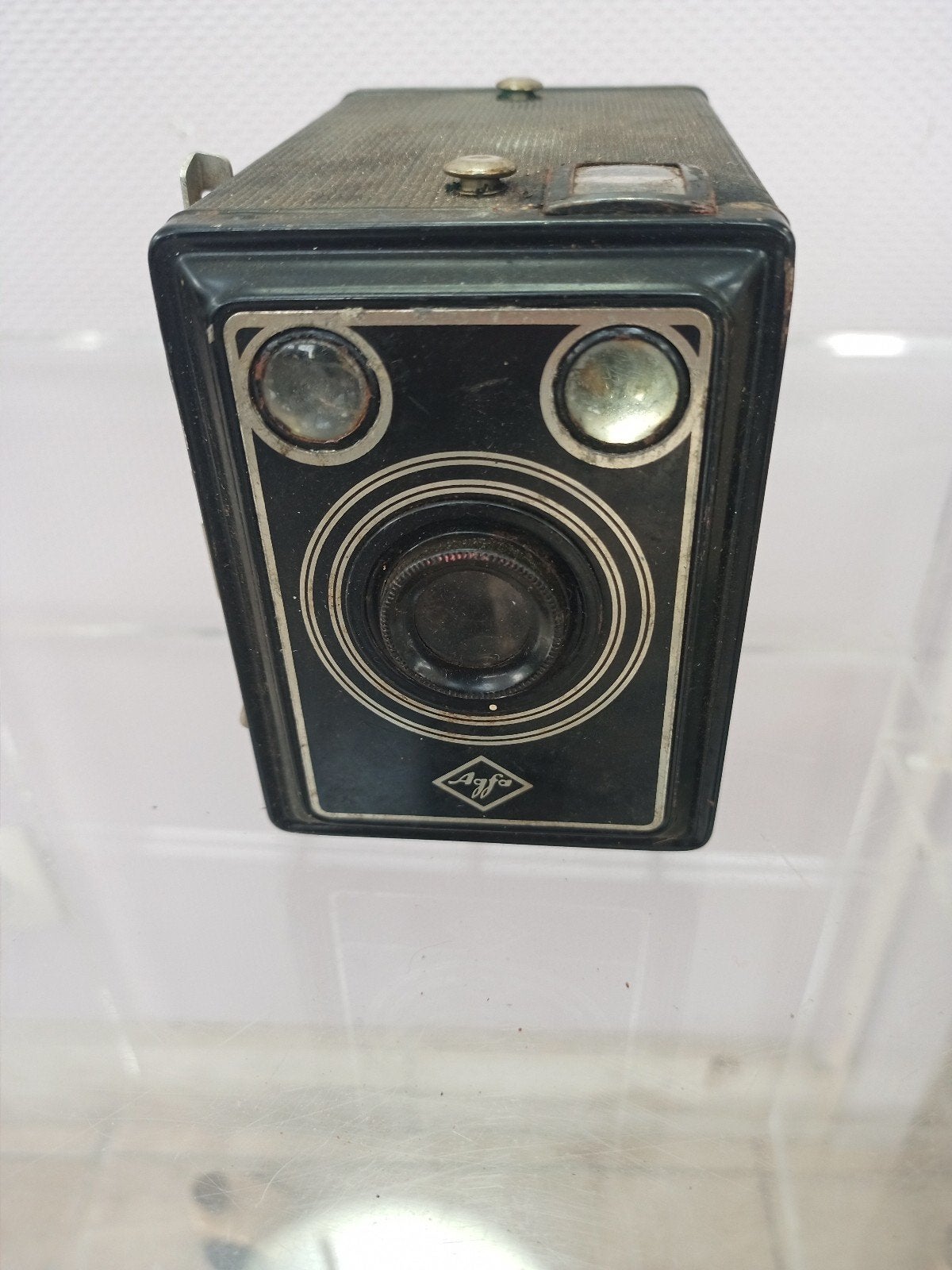 Agfa Box camera Synchro 45, Verzamelen, Ophalen of Verzenden