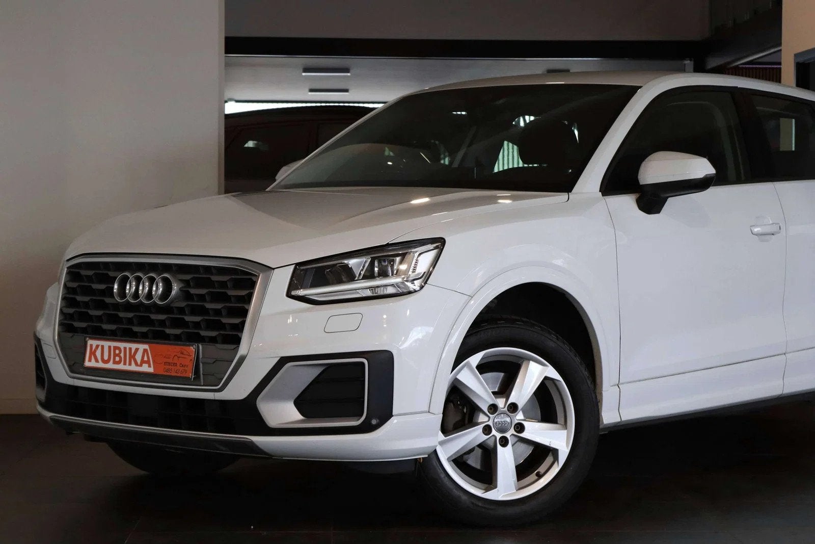 Audi Q2 Q2 1.4 TFSI Design S tronic ACC Leder Navi LED Garan, Auto's, Gebruikt, 4 cilinders, Wit, Leder
