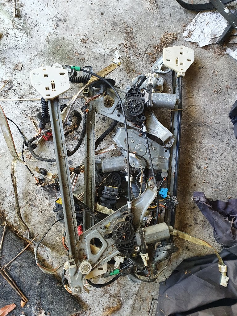 4 elektrische raammechanismes espace 3 met bekabeling, Auto-onderdelen, Ophalen of Verzenden, Gebruikt