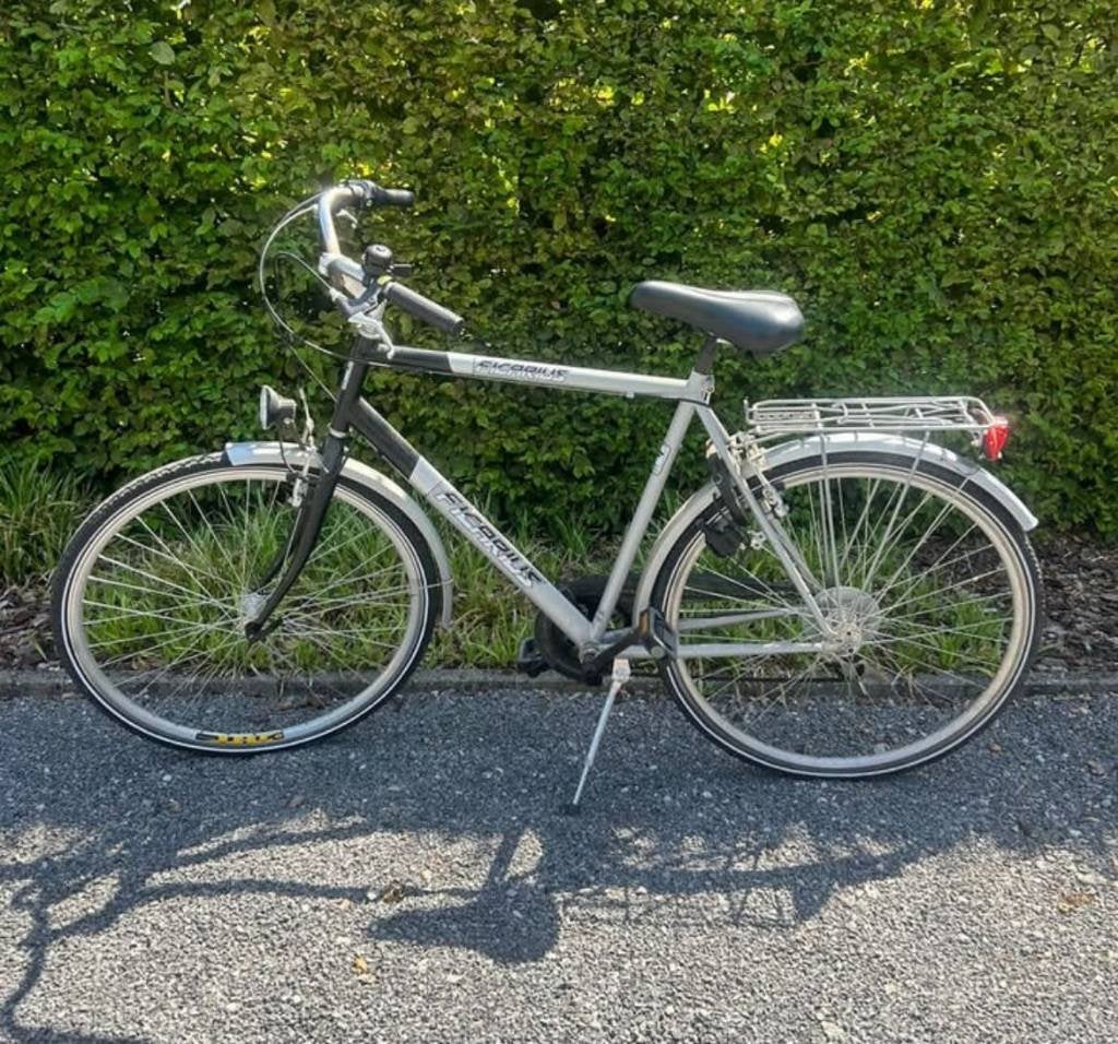 Ficarius herenfiets, Fietsen en Brommers, Gebruikt, Velgrem, Versnellingen, 49 tot 53 cm