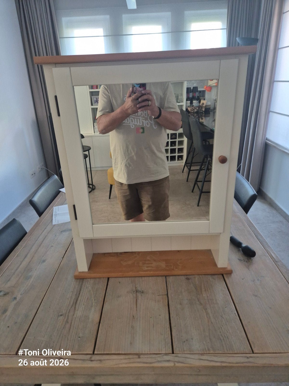 Armoire Salle de Bain, Enlèvement, Utilisé, Armoire à miroir, Moins de 100 cm