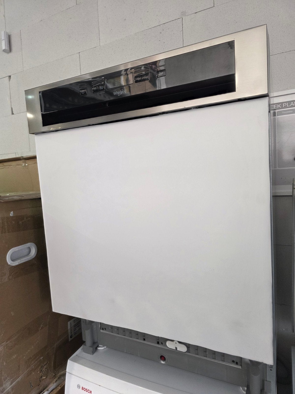 À vendre : Lave-vaisselle encastré (Whirlpool) - Tout neuf !, Electroménager, Enlèvement ou Envoi, Encastré, Whirlpool, Info@retech9.be