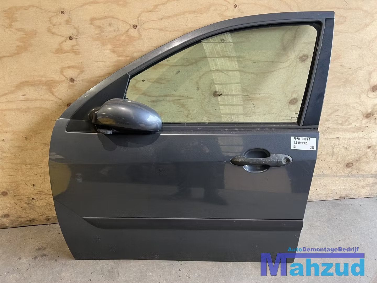 FORD FOCUS 1 STATION Grijs K1 deur links voor spiegel 1999-2, Gebruikt, Deur, Info@ford.com, Voor