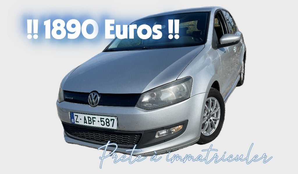 🛑 VW POLO 6R 1.2 TDI ✅climatisation PRETE A IMMATRICULER, Achat, Entreprise, 5 portes, 55 kW