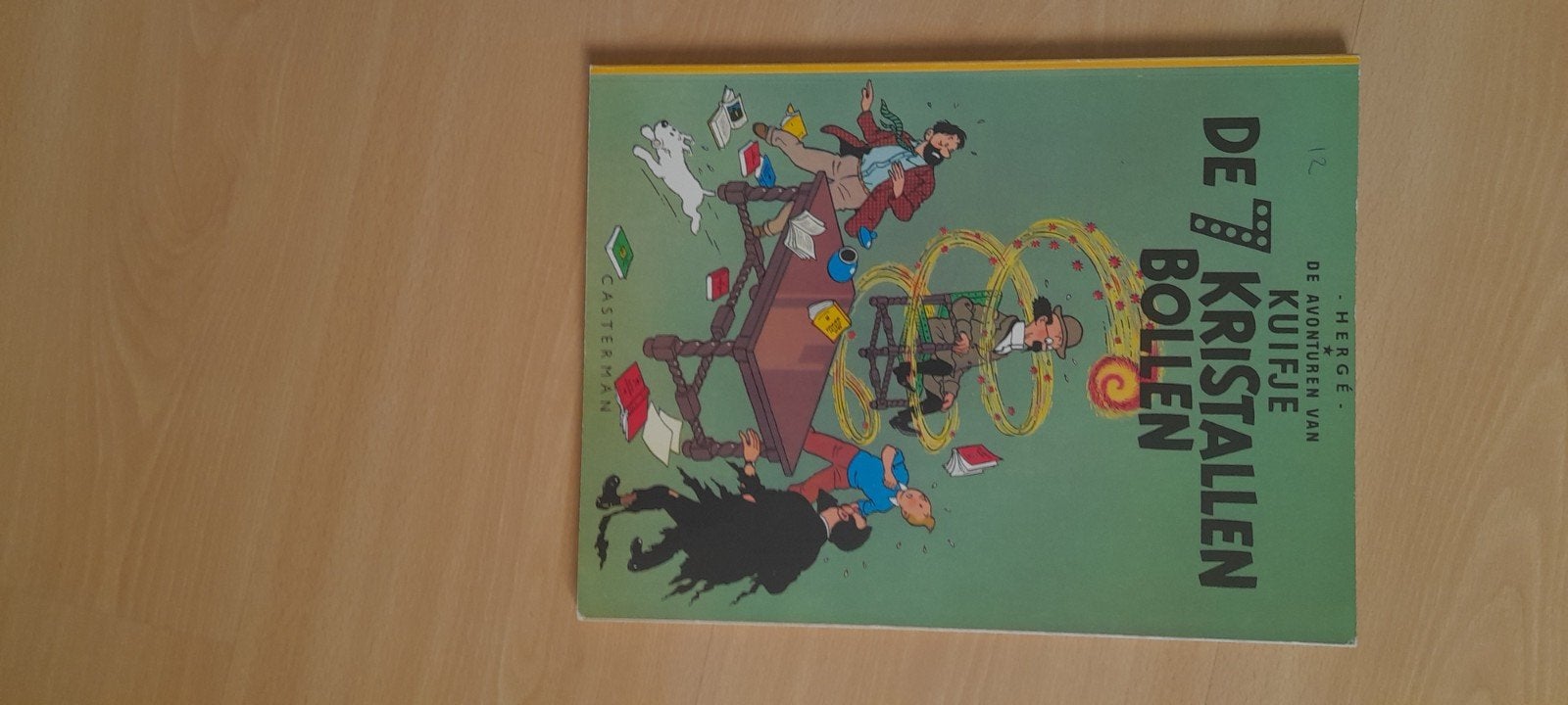 Tintin - Les 7 boules de cristal, Une BD, Enlèvement, Utilisé, Hergé (George Rémi)