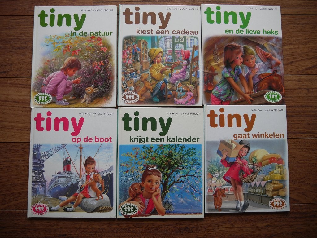 Verschillende boeken van de reeks Tiny, Ophalen, Zo goed als nieuw, Gijs Haag en Marcel Marlier