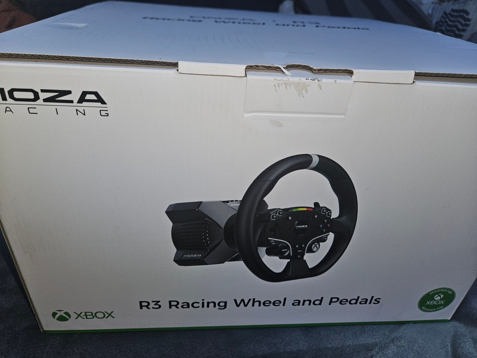 Moza R3 Simracing Bundel (Xbox/PC) + Wheel Stand – Complete, Enlèvement, Comme neuf