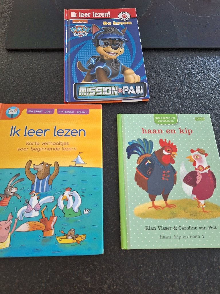 Leesboekjes 1ste leerjaar, Boeken, Ophalen, Zo goed als nieuw, Onbekend, Fictie algemeen