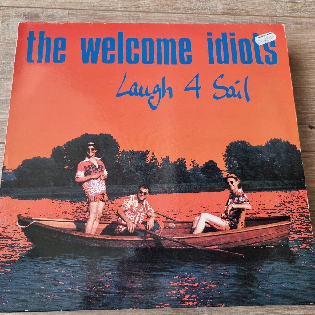 LP The Welcome Idiots – Laugh 4 Sail, Cd's en Dvd's, Vinyl | Rock, LP, Gebruikt, Ophalen of Verzenden, 12 inch
