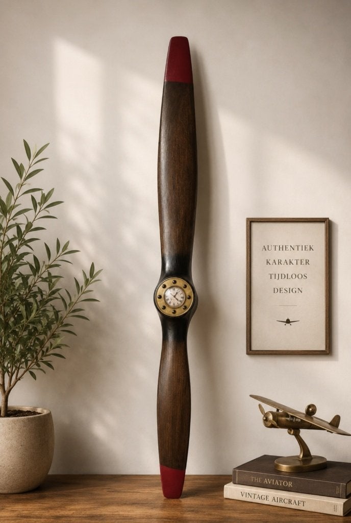 Prachtige replica houten propeller bijna 2 meter, Verzamelen, Ophalen, Gebruikt, Overige typen