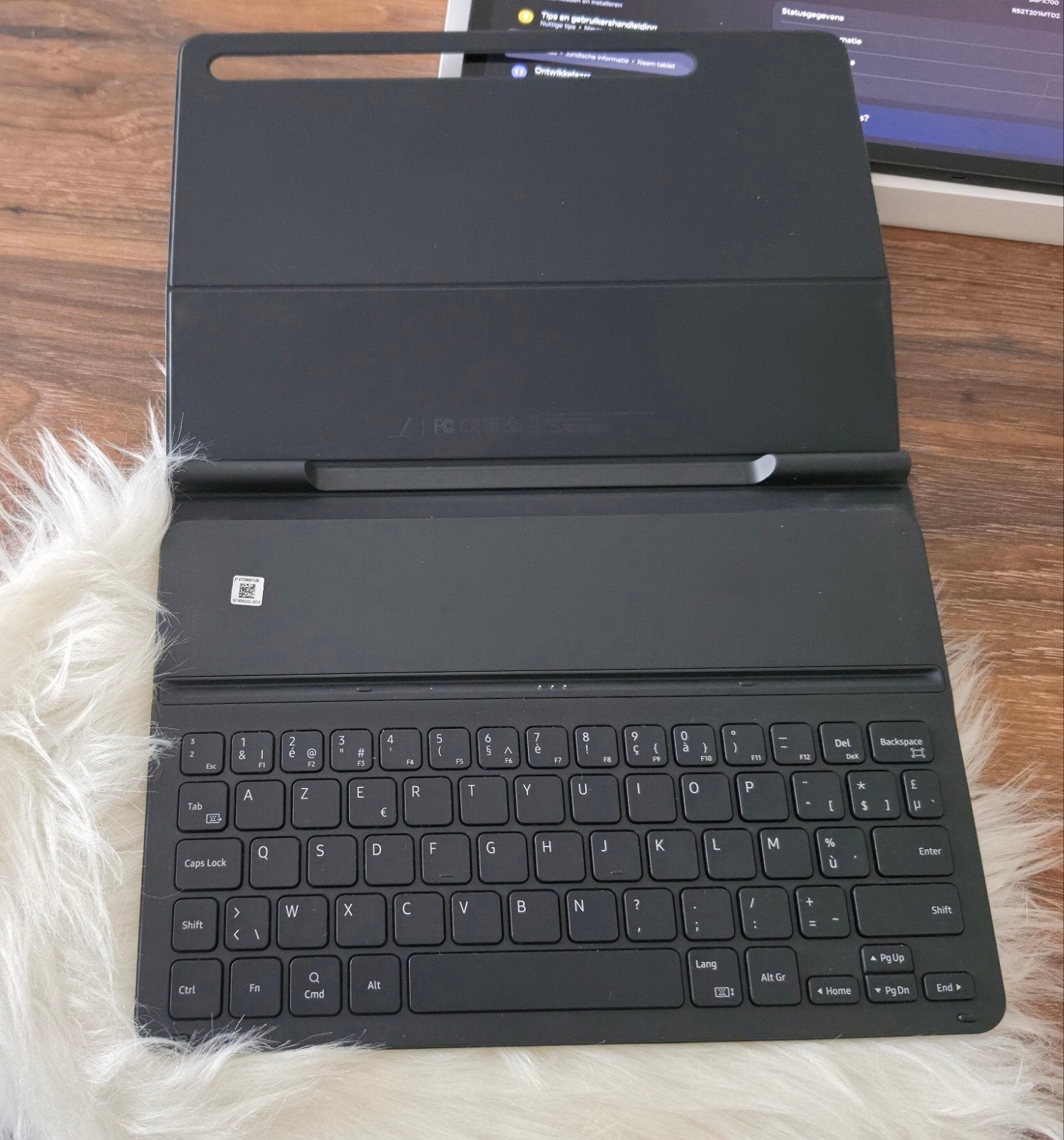 Originele Samsung Book Cover Keyboard Slim– Galaxy Tab S8/S7, Computers en Software, Ophalen, 11 inch, Tab S7/S8, Bescherming voor- en achterkant