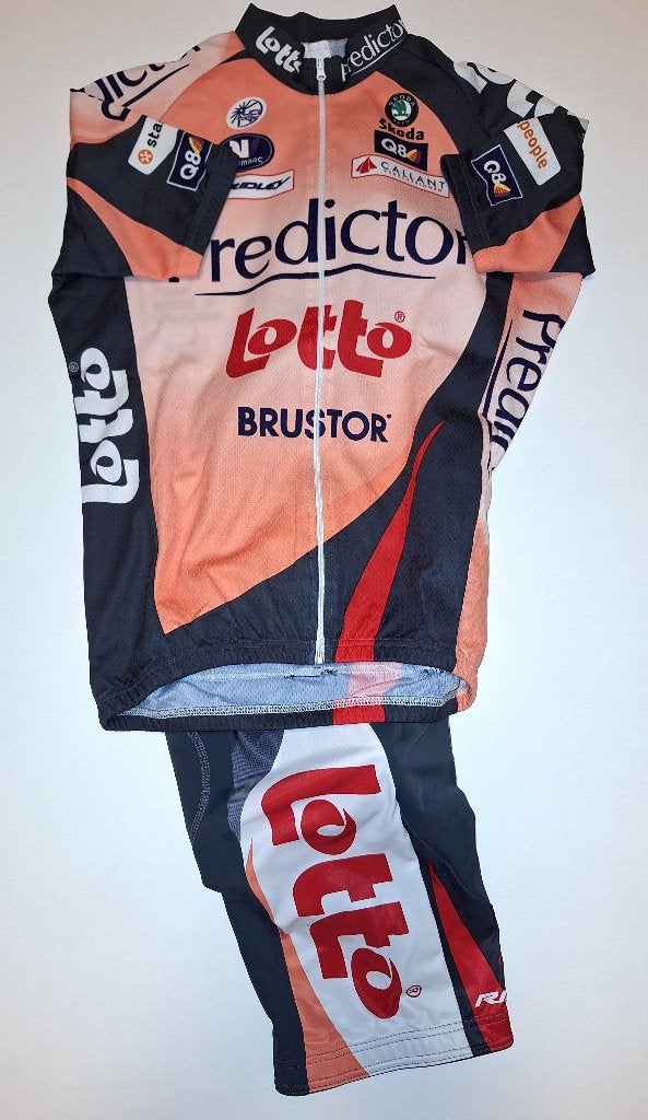 Predictor Lotto Vermarc Shirt Broek Origineel M 3 48, Fietsen en Brommers, Fietsaccessoires | Fietskleding, Zo goed als nieuw