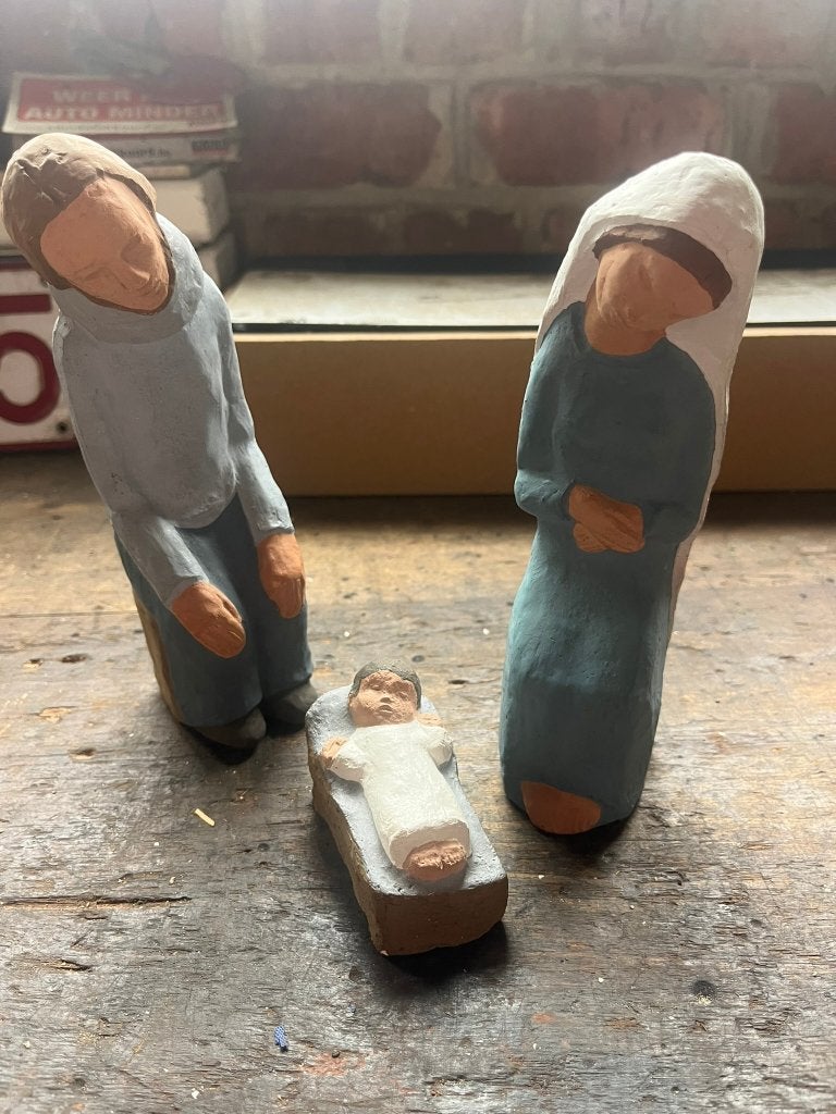 3 losse kerst beeldjes van Harry Elstrom, Diversen, Ophalen, Zo goed als nieuw