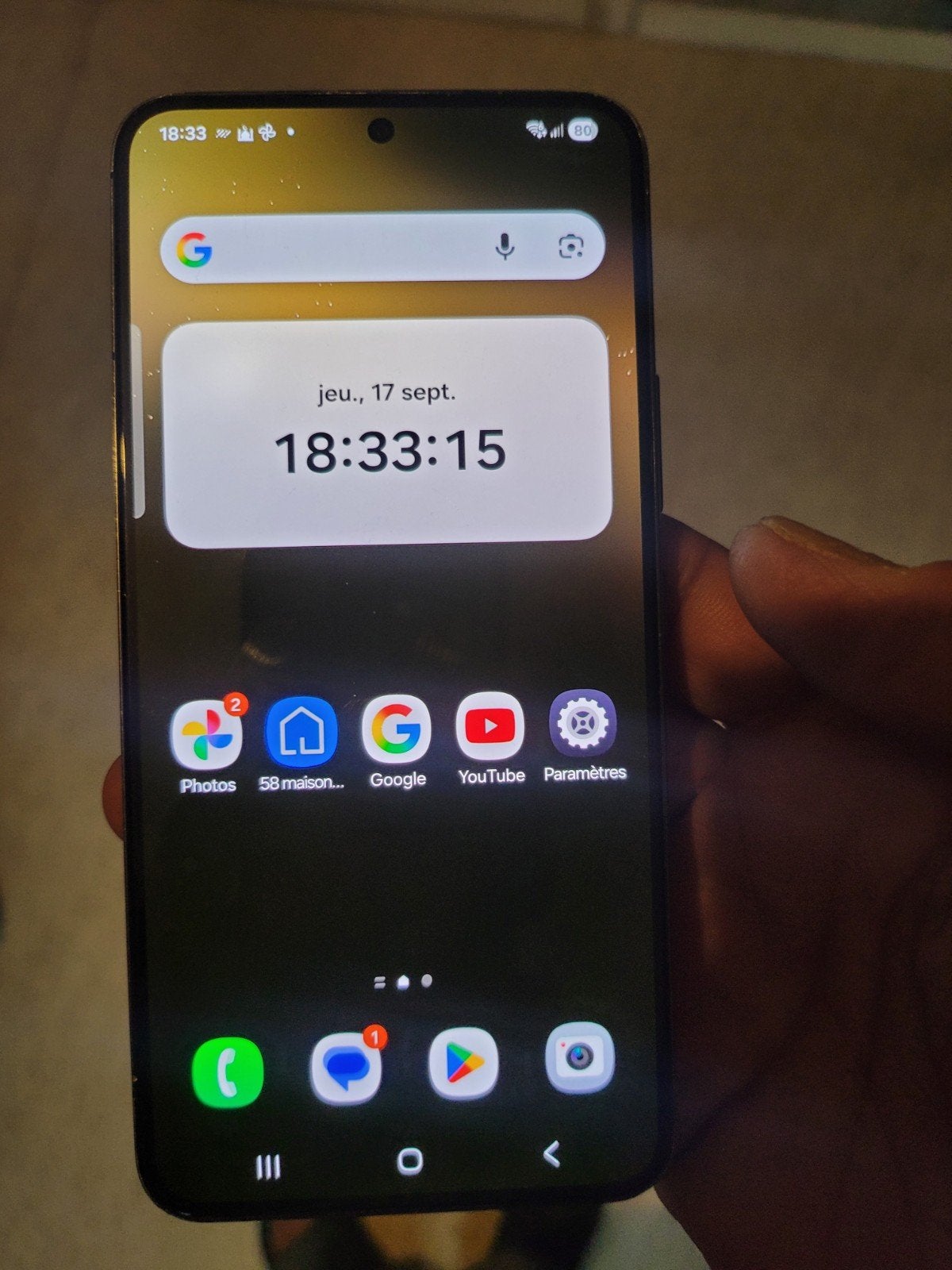 Samsung S22, Enlèvement