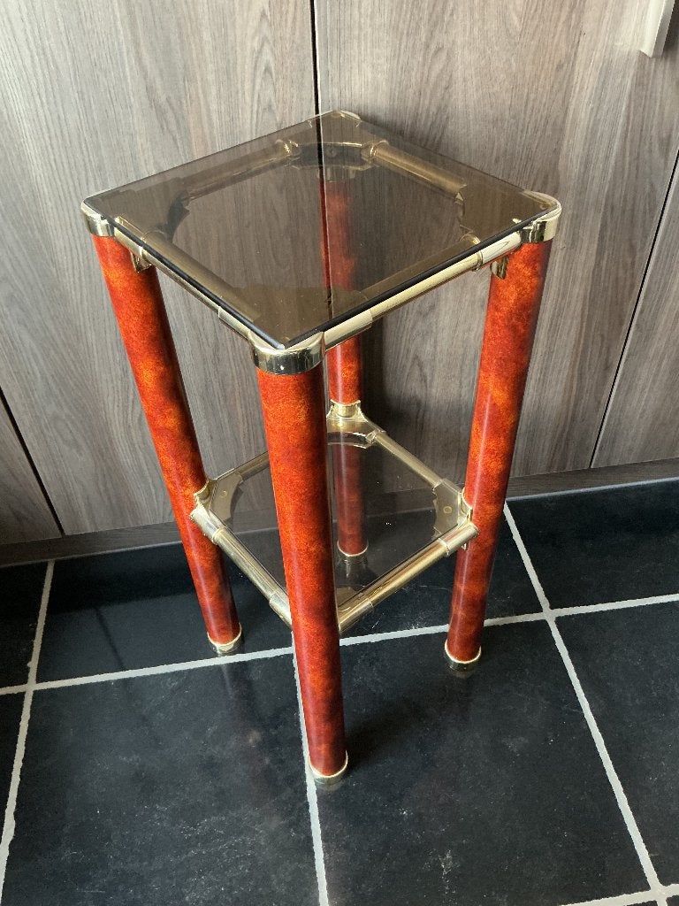 Bijzettafel, Ophalen, Overige materialen, Minder dan 55 cm, Vierkant