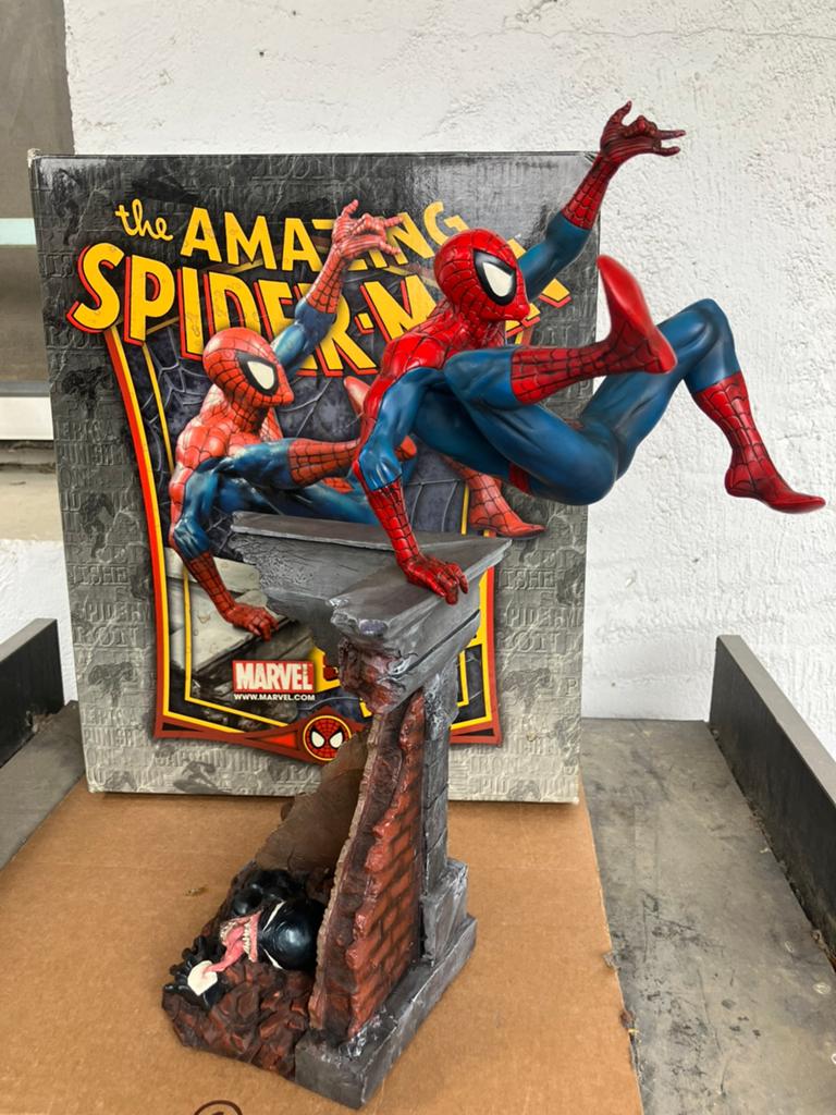 Statue Bowen Marvel Amazing Spiderman modern - no sideshow, Collections, Enlèvement ou Envoi, Utilisé, Autres types