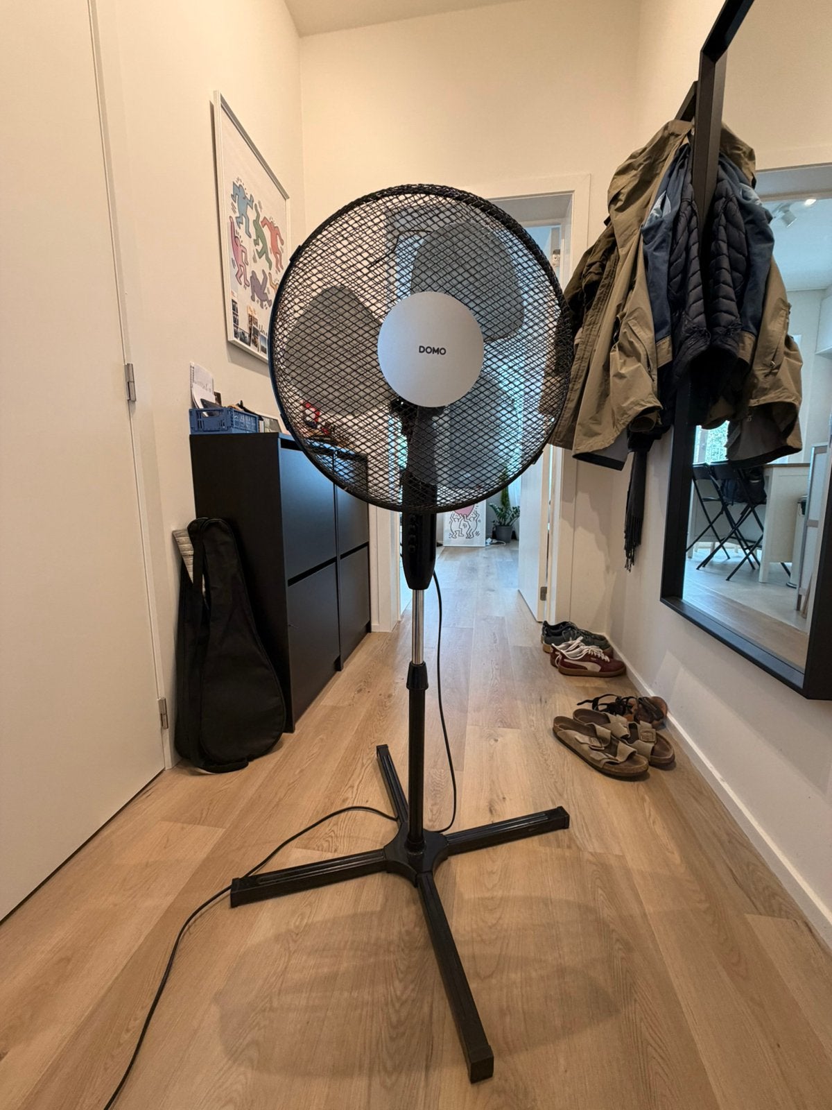 Ventilateur Domo sur pied, Enlèvement, Utilisé, Ventilateur de trépied