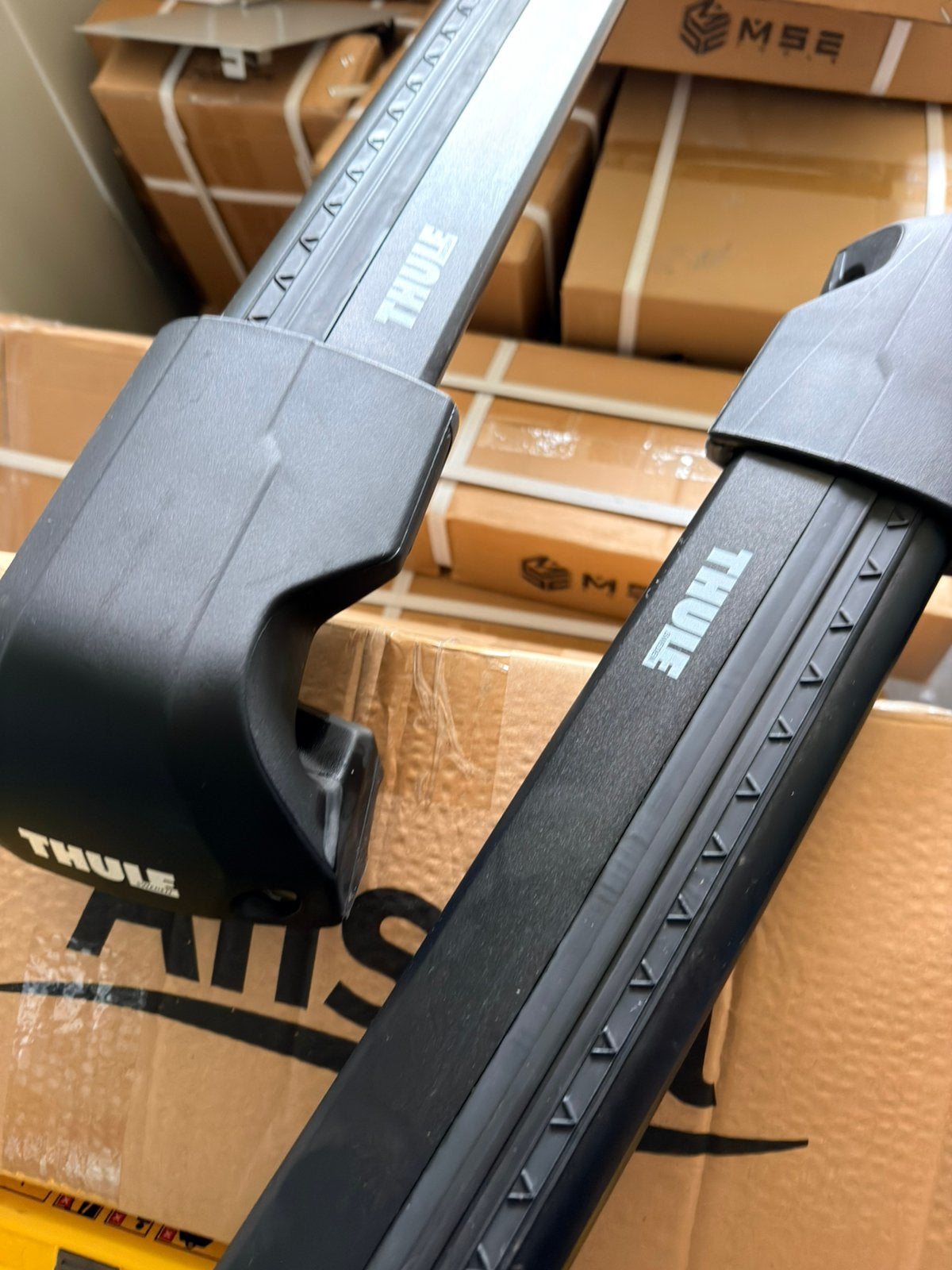 Thule WingBar Edge BMW X5 G05 2023 dakdragersysteem zwart, Thule Sweden AB, Comme neuf, Enlèvement, Info@thule.com