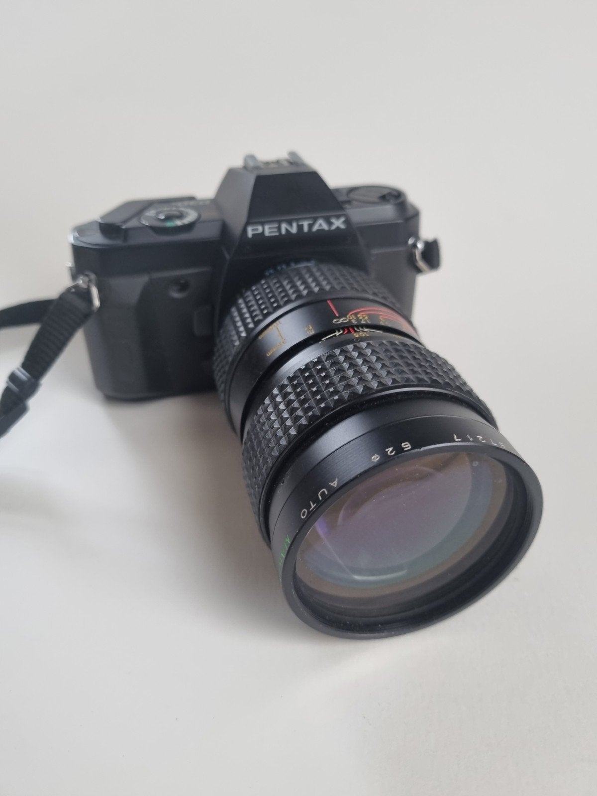Pentax P30n avec zoom et objectif macro 35-105 mm 1:3,5, Enlèvement ou Envoi, Pentax