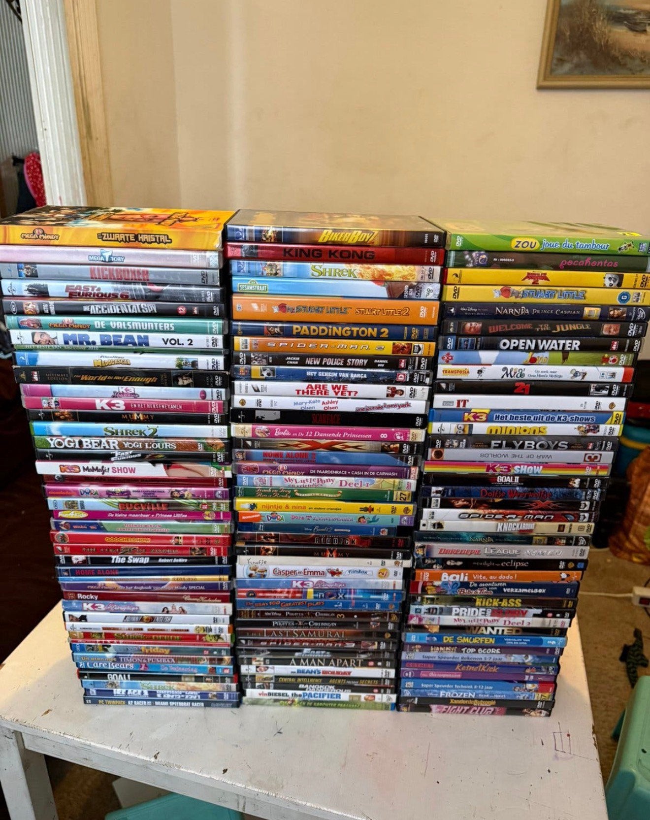 grote verzameling dvd's, Enlèvement ou Envoi