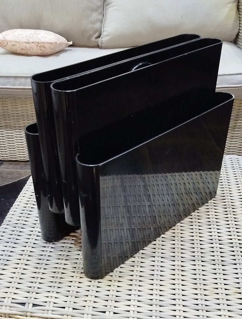 Porte-revues Giotto Stoppino pour Kartell, Huis en Inrichting, Woonaccessoires | Krantenbakken en Lectuurbakken, .., .., Gebruikt