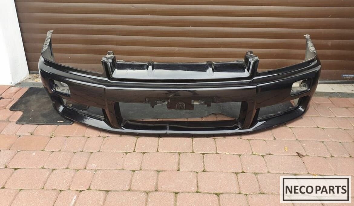 NISSAN SKYLINE R34 BUMPER VOOR BUMPER ORGINEEL, Autos : Pièces & Accessoires, Autres pièces automobiles, Nissan, Utilisé, Enlèvement ou Envoi
