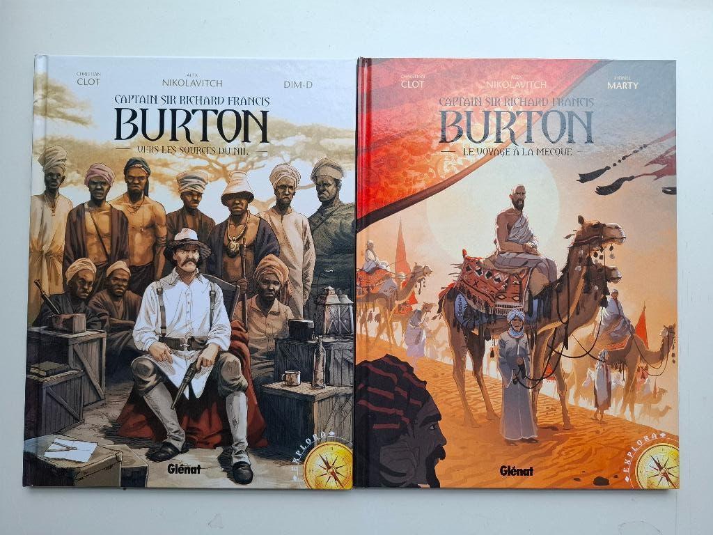 CAPTAIN SIR RICHARD FRANCIS BURTON TOMES 1-2 COMPLET TOUS EO, Livres, Série complète ou Série, Enlèvement ou Envoi, Comme neuf