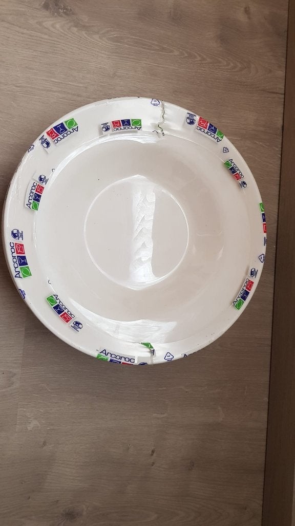 6 x spaghetti borden. Nieuw in verpakking. Af te halen, Huis en Inrichting, Ophalen, Nieuw, Bord(en)