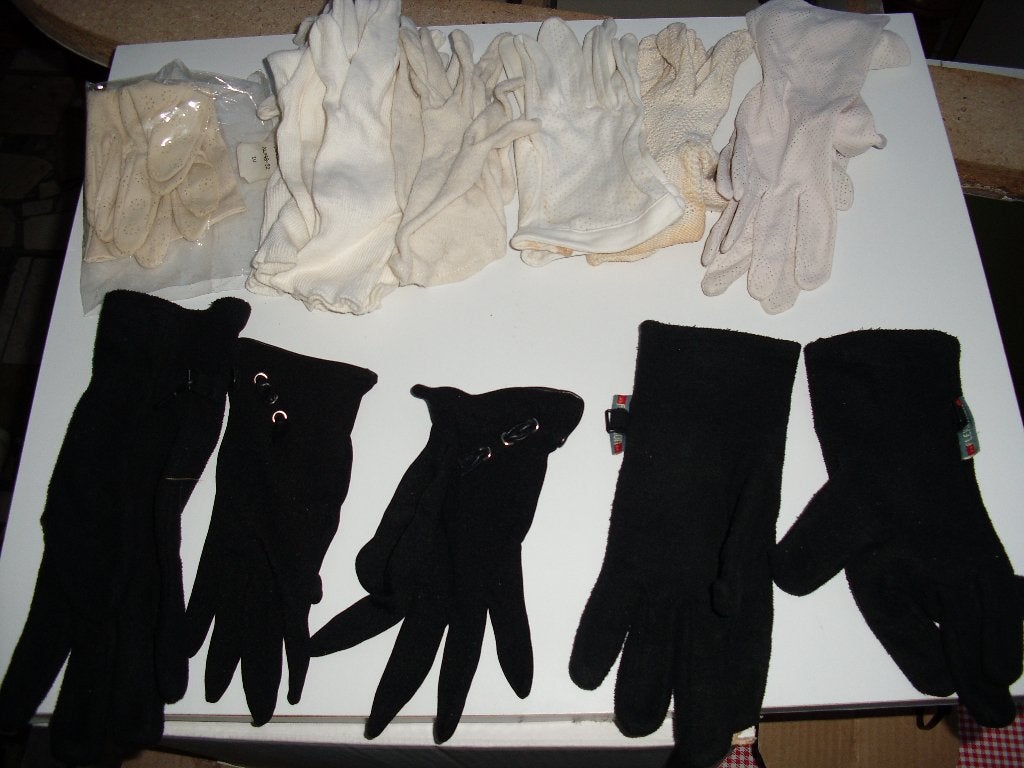 lot handschoenen, Kleding | Dames, Mutsen, Sjaals en Handschoenen, Ophalen, Nieuw, Maat 36 (S), Handschoenen