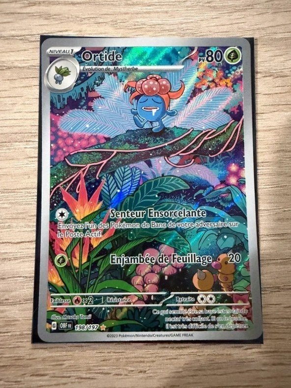 Ortide 198/197 FR (carte Pokémon), Hobby & Loisirs créatifs, Enlèvement ou Envoi, Comme neuf, Cartes en vrac