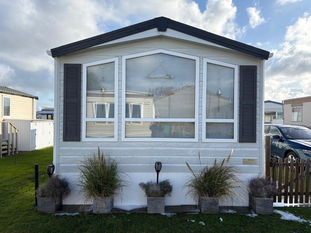très beau mobil-home sur la côte belge avec emplacement, Caravanes & Camping, Jusqu'à 6