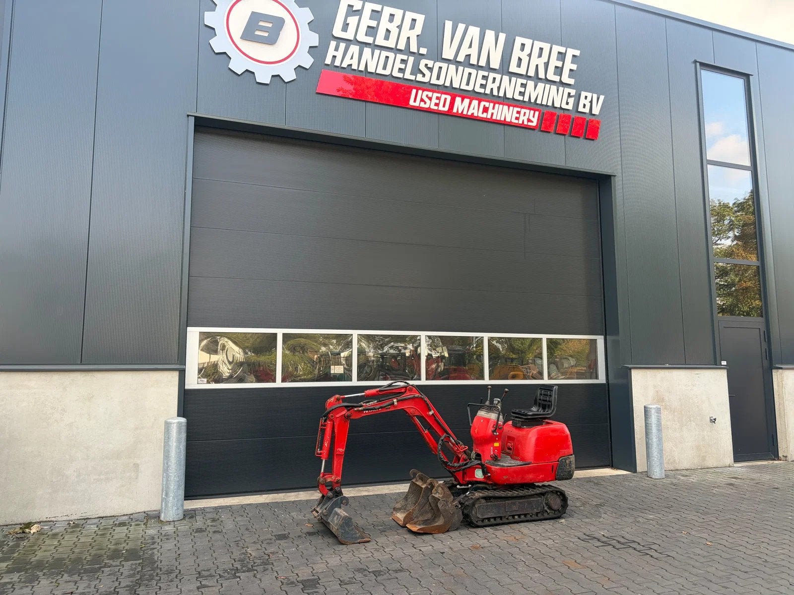 Hitachi EX8-2B minigraver/graafmachine, Articles professionnels, Excavatrice
