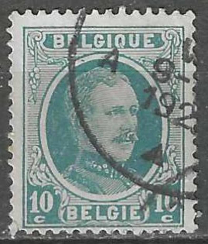 Belgie 1921/1927 - Yvert/OBP 194 - Koning Albert I. (ST), Verzenden, Gestempeld, Gestempeld, Koninklijk huis