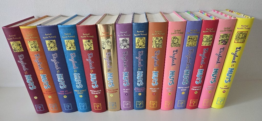 14 jeugdboeken : Dagboek van een Muts, Boeken, Kinderboeken | Jeugd | 10 tot 12 jaar, Ophalen of Verzenden