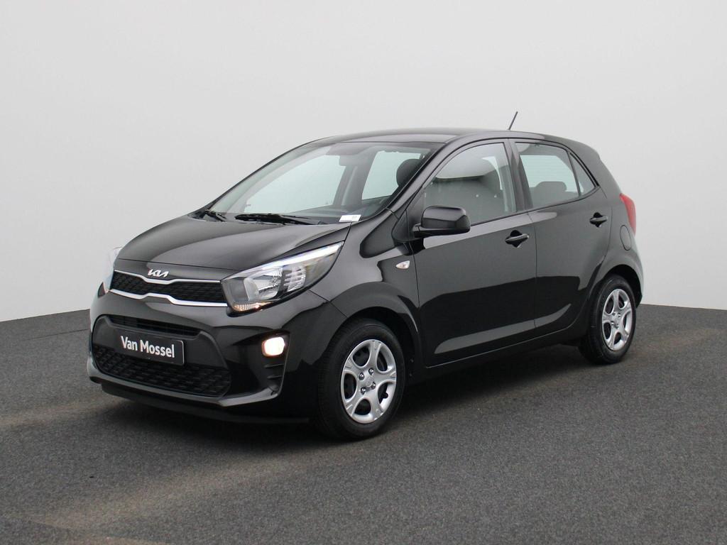 KIA Picanto Easy 1.0 Radio | ACC Bluetooth | Airco | Central, Voorwielaandrijving, Stof, Gebruikt, Zwart