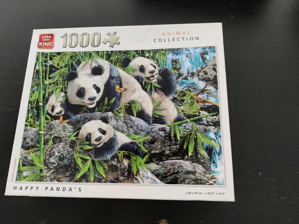 Panda puzzel, Enlèvement