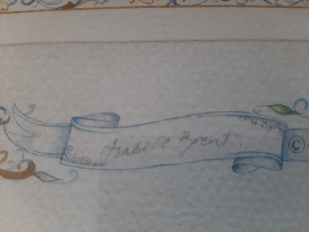 Diptyque Isabelle Brent, 53 cm, Eau-forte, Enlèvement ou Envoi, Mythologie