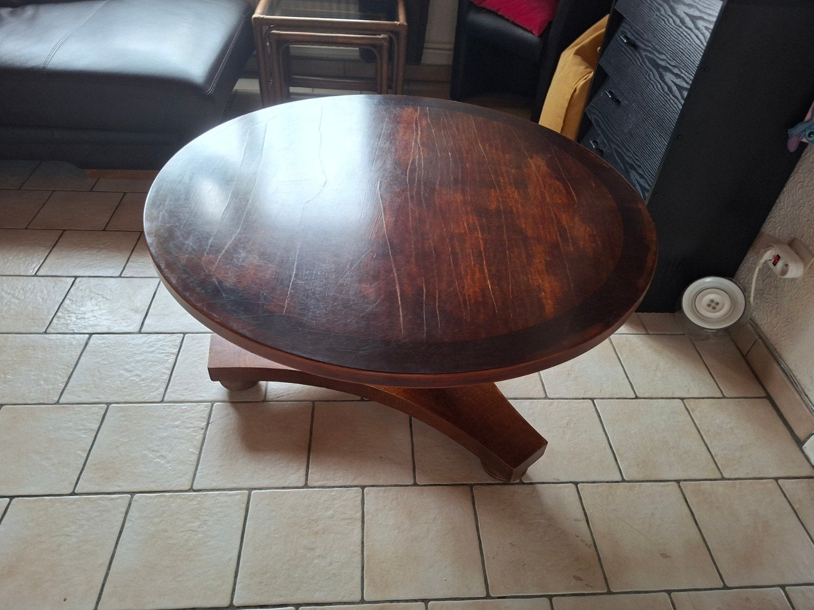 Table de Salon sur roulettes, Jardin & Terrasse, Bols de feu, Enlèvement