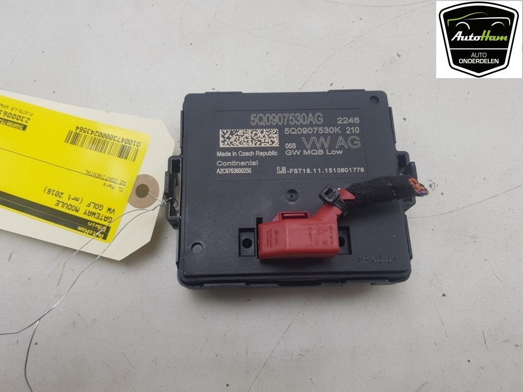 GATEWAY MODULE Volkswagen Golf VII Variant (AUVV), Gebruikt, Volkswagen, Continental AG, Continental-Plaza 1
30175  Hannover, DE