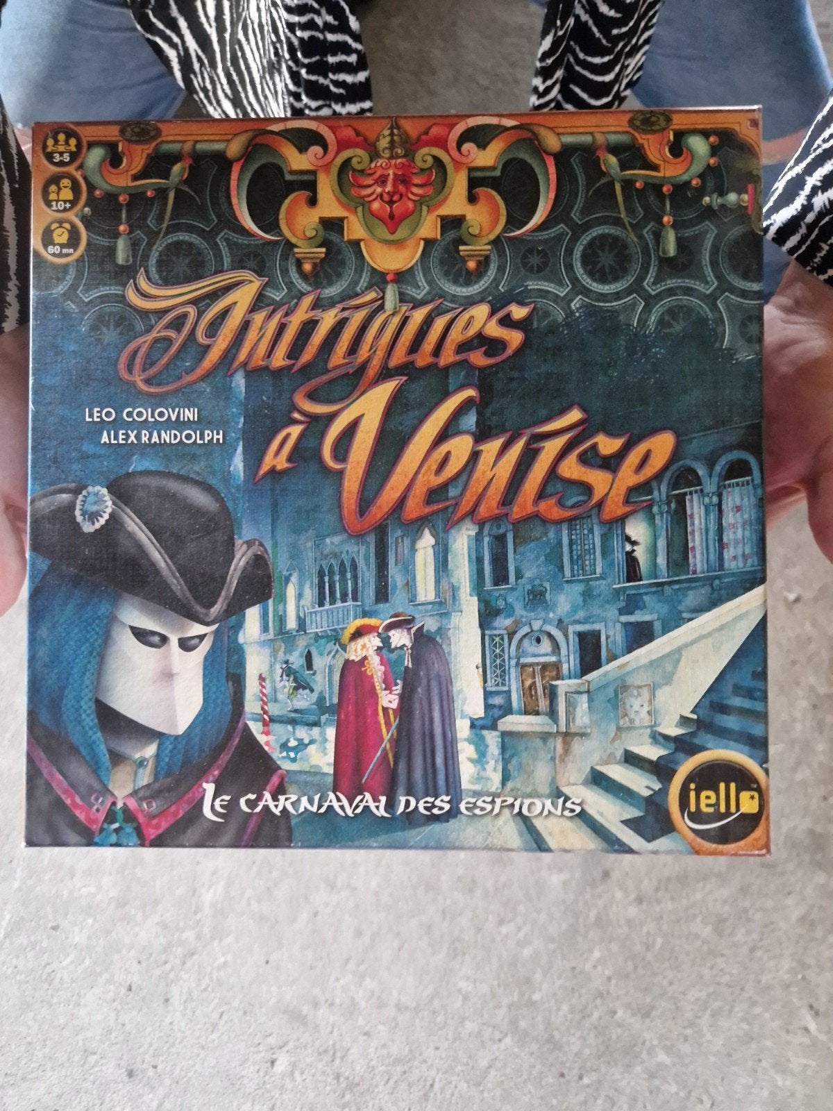 Jeu de société Intrigues à Venise (Édition IELLO), Hobby & Loisirs créatifs, Trois ou quatre joueurs, Enlèvement, Neuf, Iello