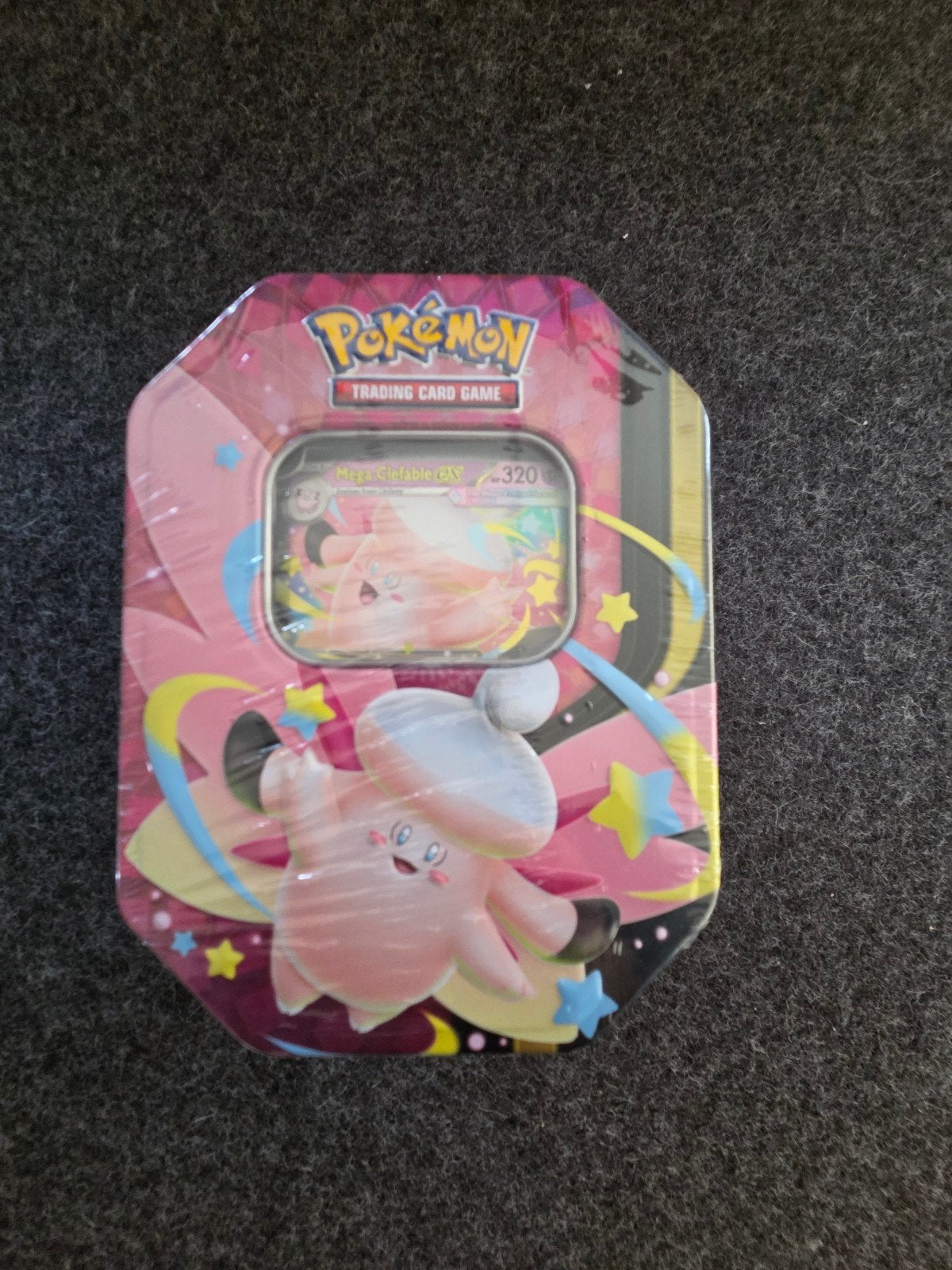 Mega Moonlit Tin - Mega Clefable ex, Collections, Enlèvement ou Envoi, Mega